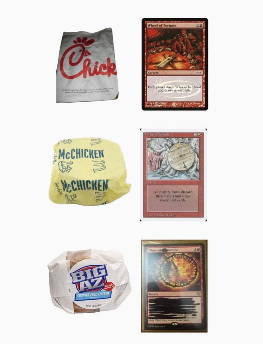 mtg cards like wheel of fortune Proxy Suggestions for mini-game cards like