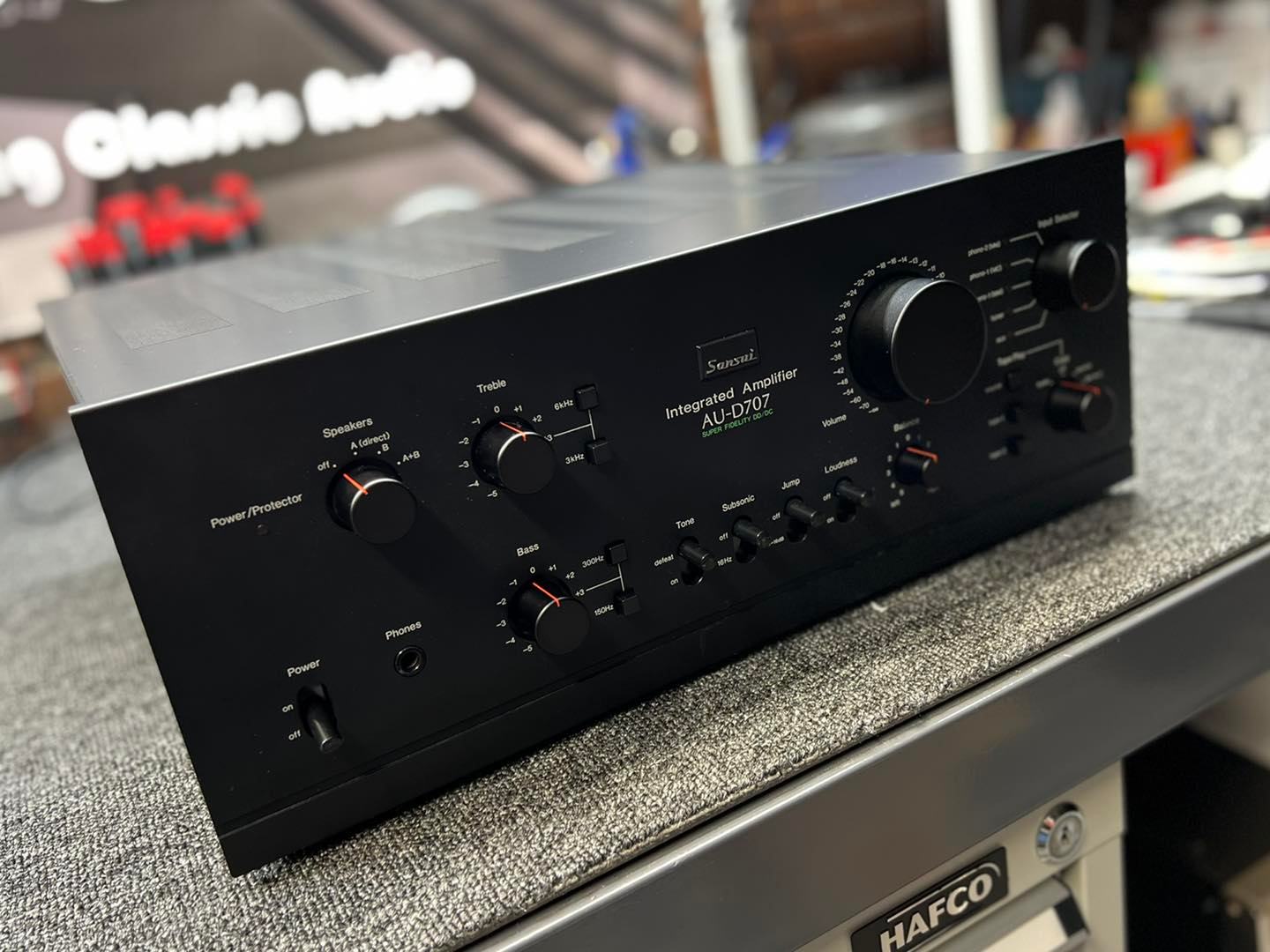 Sansui AU-A507i amplifier sounds great