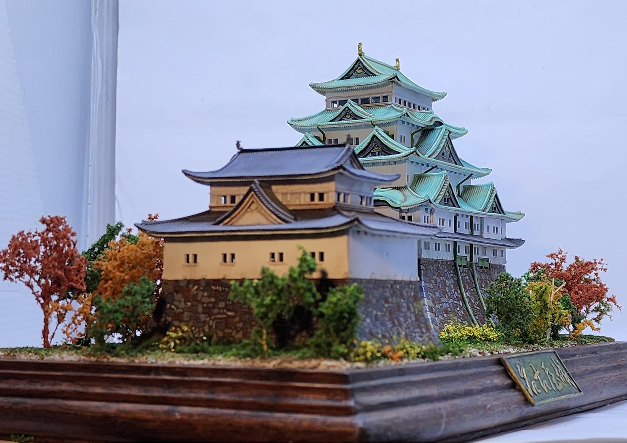1/350 Japanese famous castle Deluxe Gold Nagoya Castle‎ Plastic