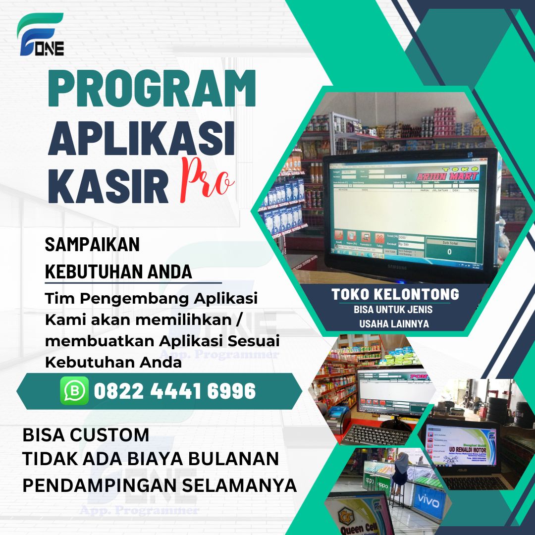 Program Aplikasi... - Program Aplikasi Kasir Toko Bisa Custom | Facebook