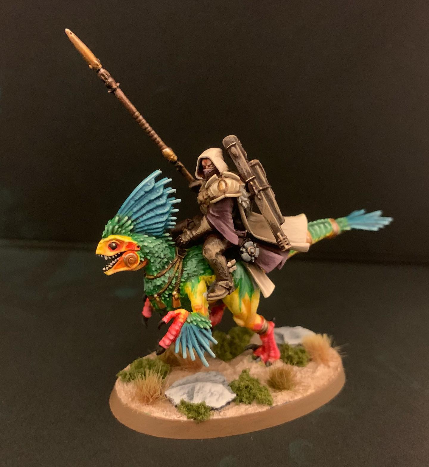 Sky Serpent - Aeldari Exodite Kitbash 🦖🦖🦖 I’ve had a... | Facebook