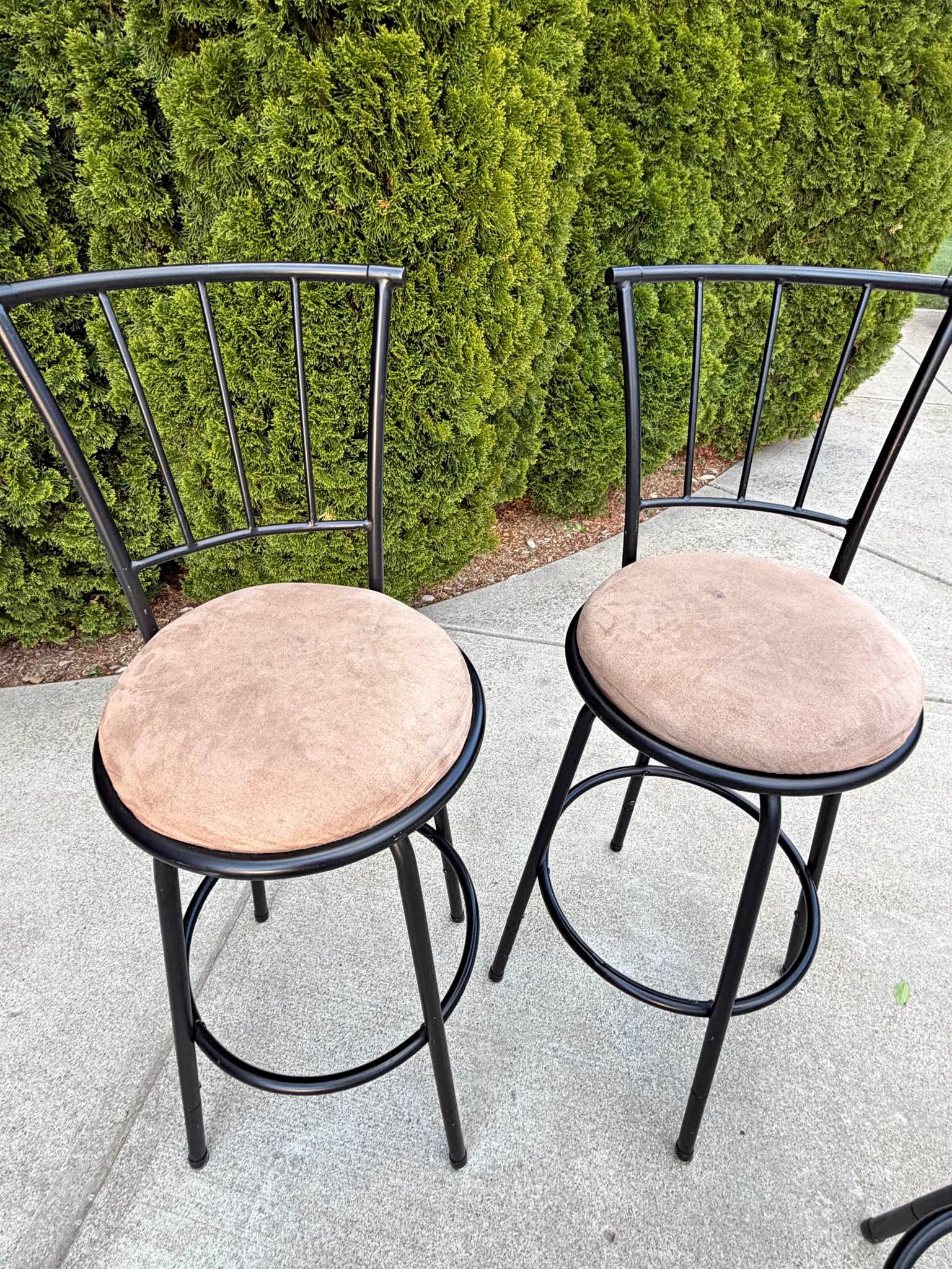 Pair Custom Car Rim Bar Stools - Watering Equipment - Milan, Indiana ...