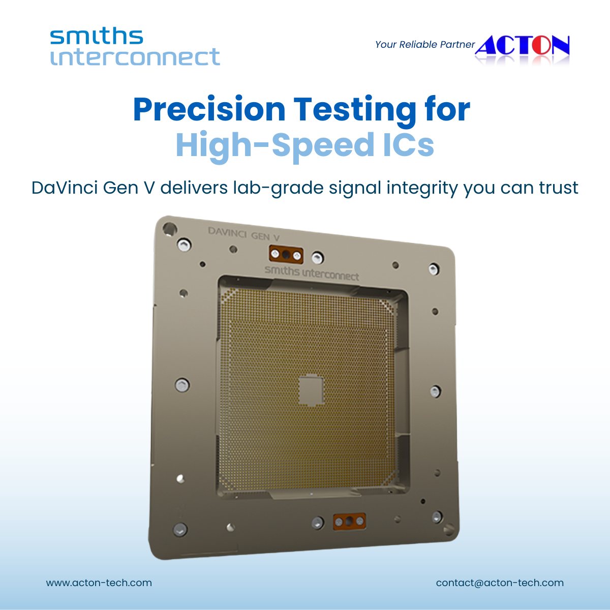 Acton - 𝐒𝐭𝐫𝐮𝐠𝐠𝐥𝐢𝐧𝐠 𝐭𝐨 𝐯𝐚𝐥𝐢𝐝𝐚𝐭𝐞 𝐇𝐢𝐠𝐡-𝐒𝐩𝐞𝐞𝐝 𝐈𝐂𝐬? Signal degradation ...