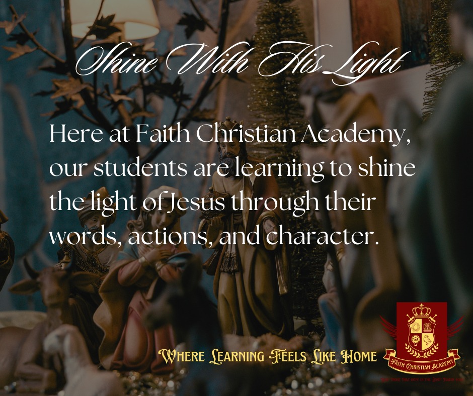 Faith - Let His Light Shine Through Us Jesus is the Light of the World ...