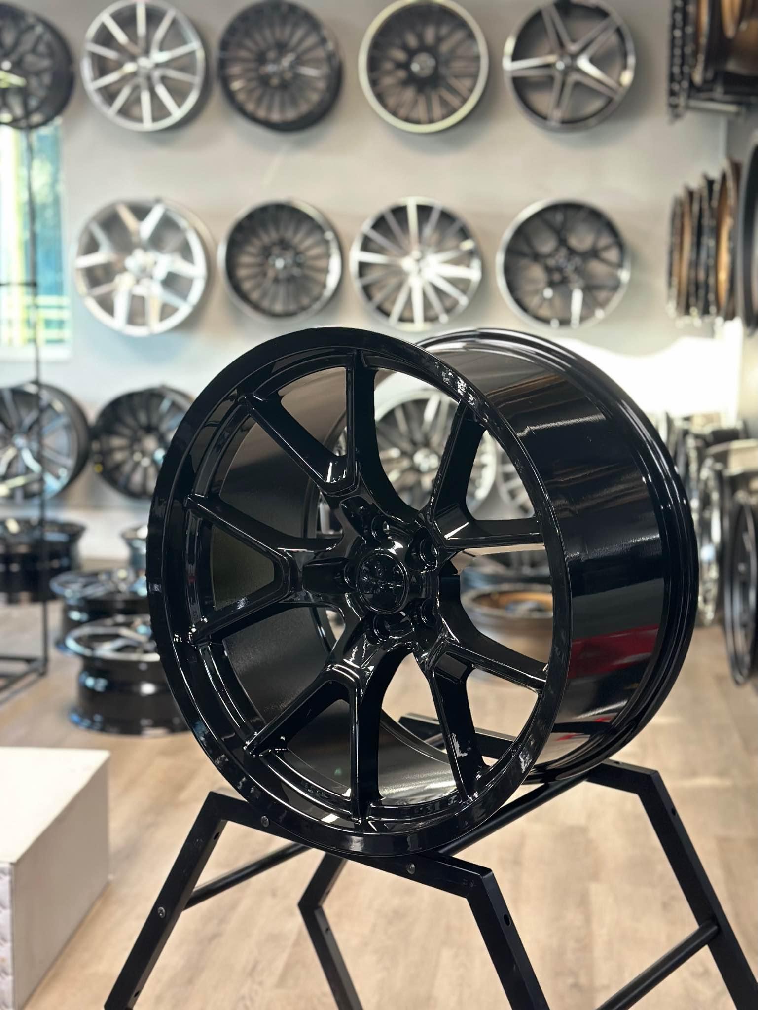 20” Hellcat Hellraiser Charger Challenger Wheels Tires Staggered-We ...