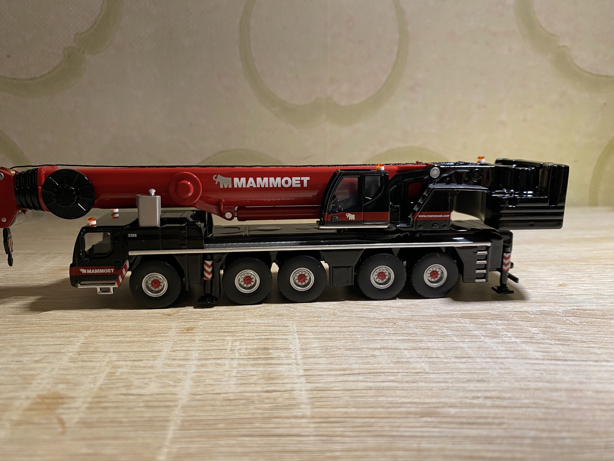 Liebherr LTM 1400-6.1 crane at bauma 2025