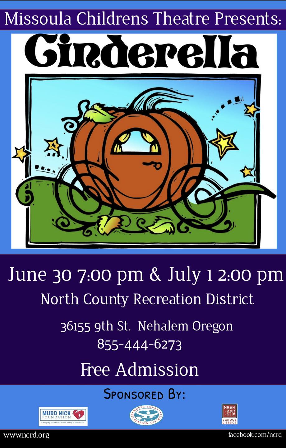 This is a show you... - North County Recreation District NCRD | Facebook
