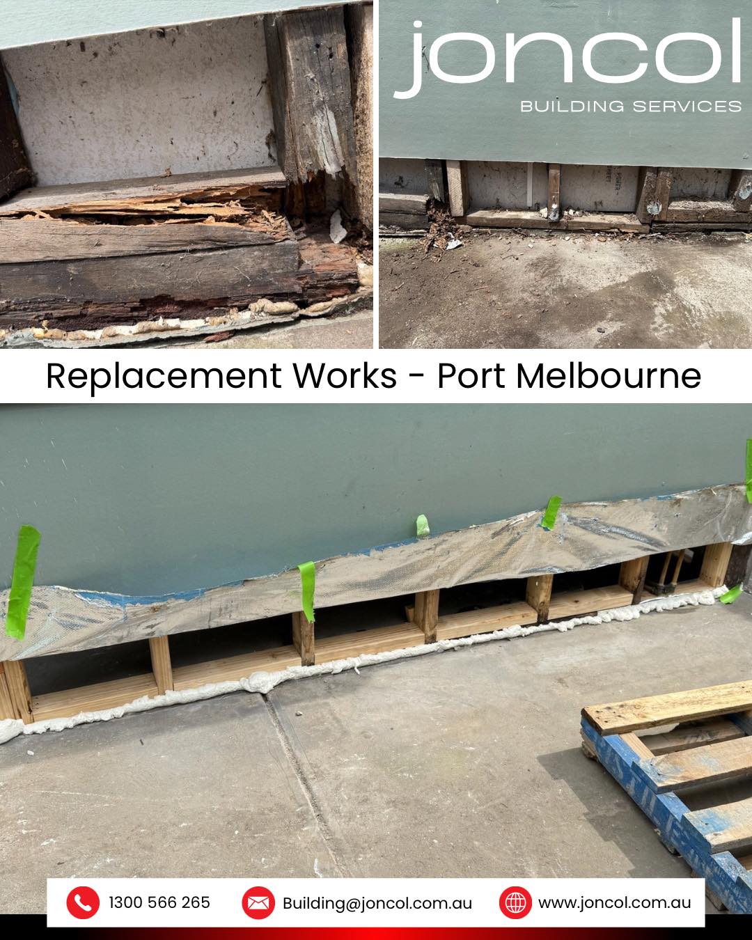 Joncol - We’ve recently kicked off a project in Port Melbourne ...