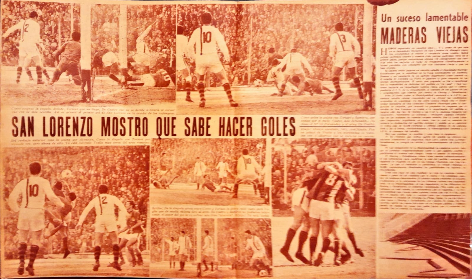 San - NEWELLS 0 SAN LORENZO 2 METRO 1968. GRAN TRIUNFO EN EL PARQUE DE ...