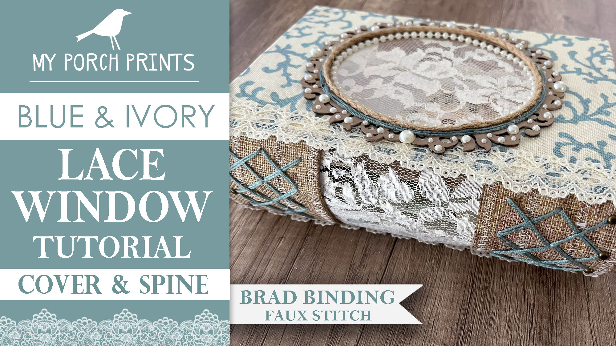 NEW TUTORIAL! 🩵... - Junk Journal Ideas: My Porch Prints | Facebook