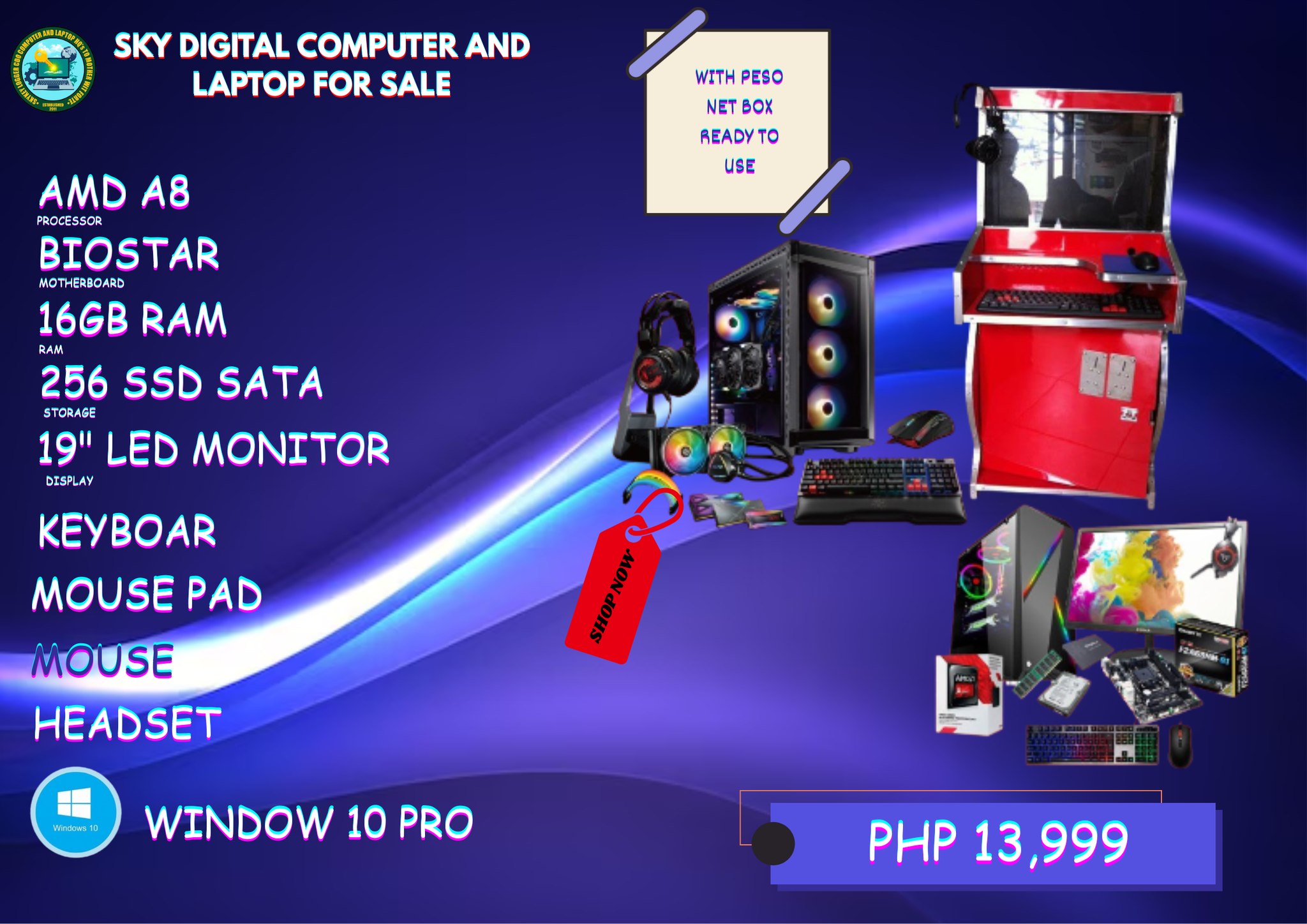 Sky Digital Computer and Laptop for Sell | Cagayan de Oro
