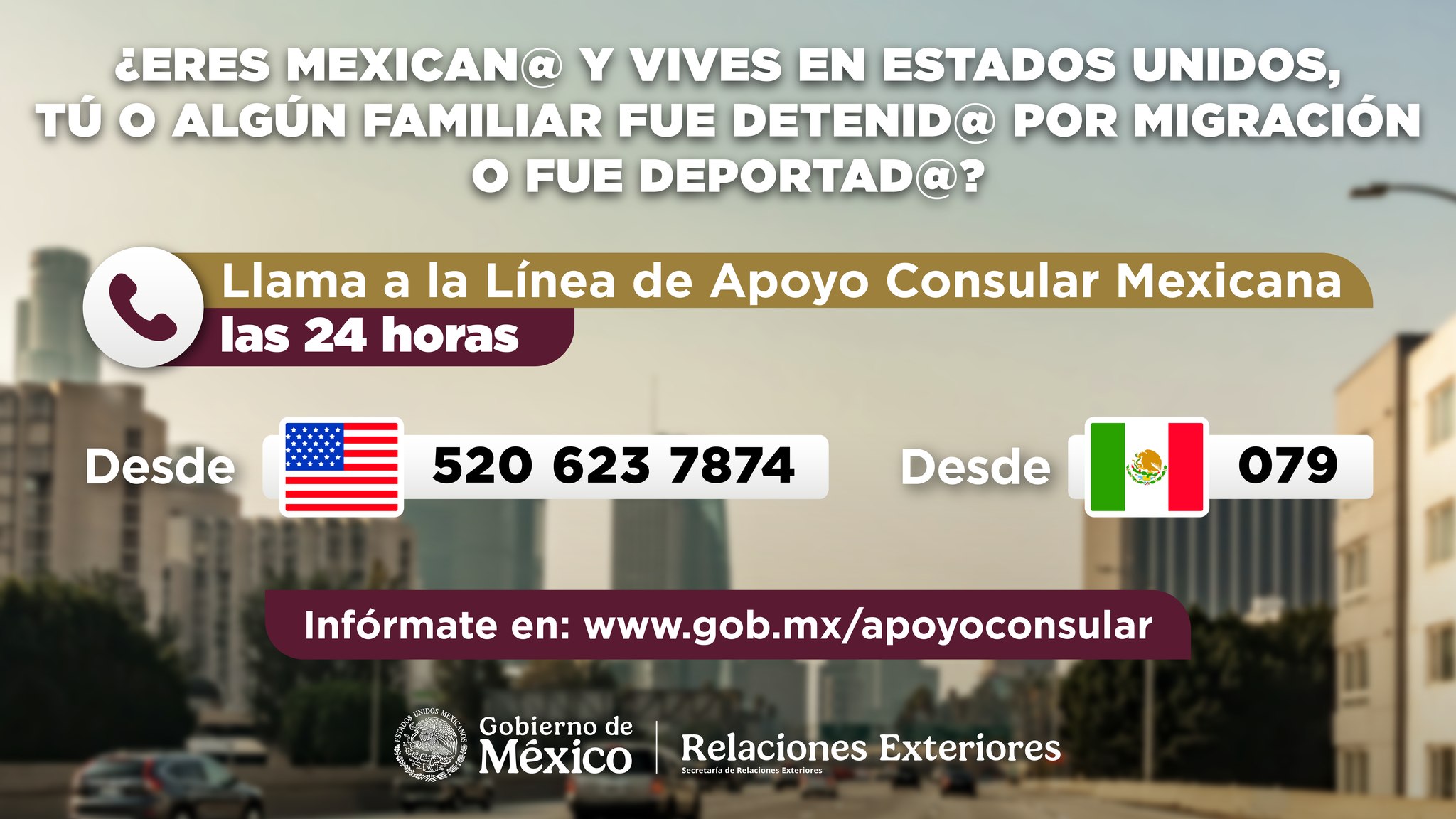 Consulado - Ya conoces la ☎️ #LineaDeApoyoConsular🇲🇽? Si eres mexicano ...