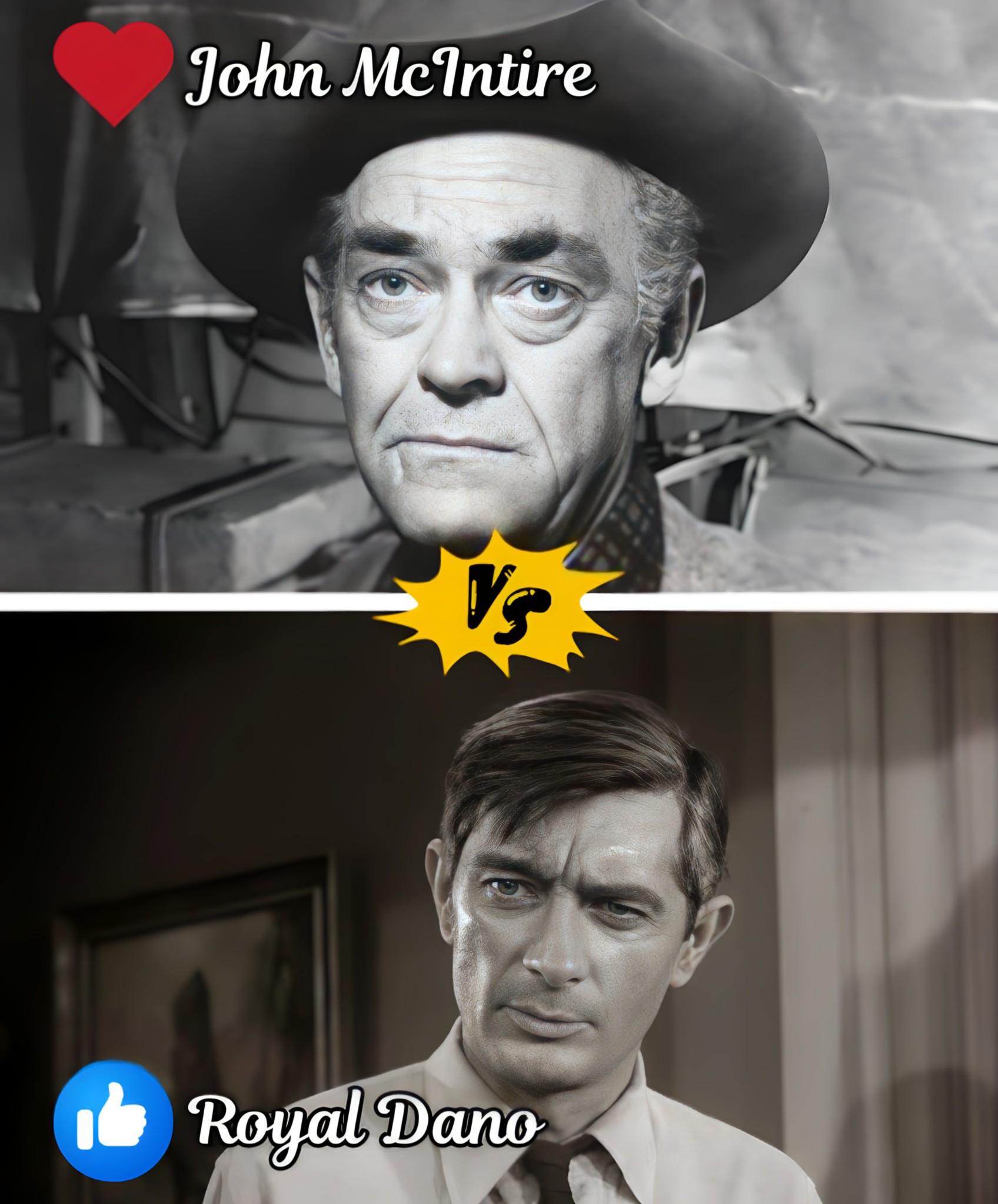 Classic - Who more effectively embodied frontier gravitas: McIntire or ...