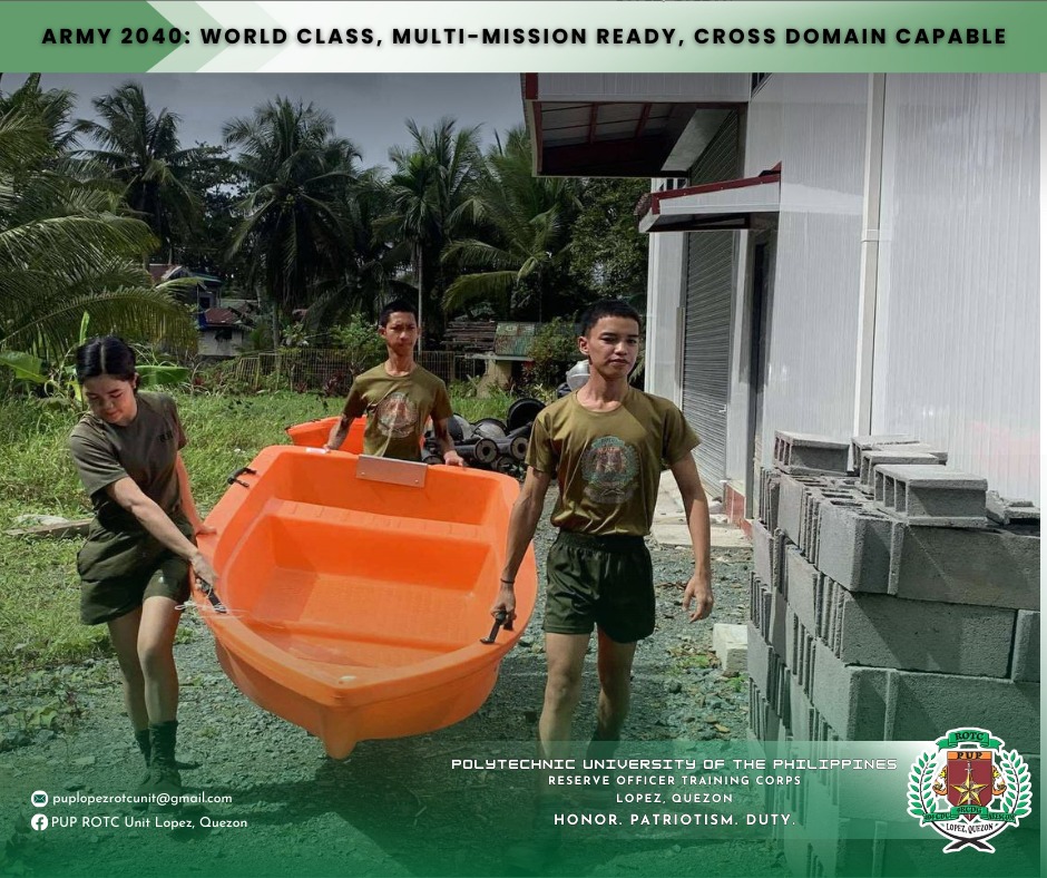 PUP ROTC Unit Lopez, Quezon... - PUP ROTC Unit Lopez, Quezon