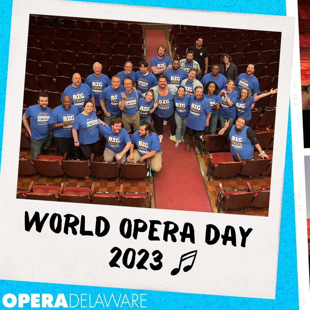 OperaDelaware - 🌎 Celebrating World Opera Day with Big... | Facebook