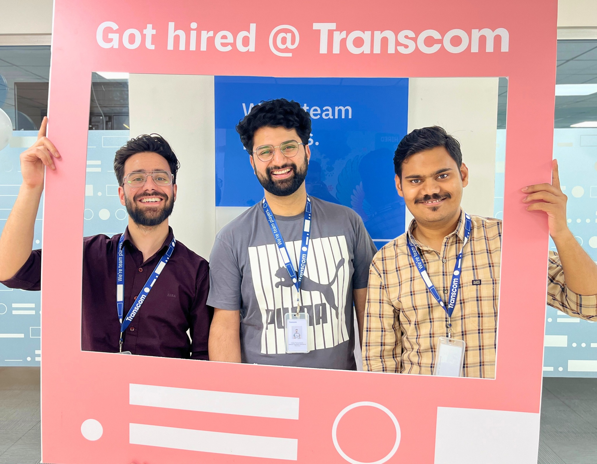 Transcom India - Welcoming our new team members at... | Facebook