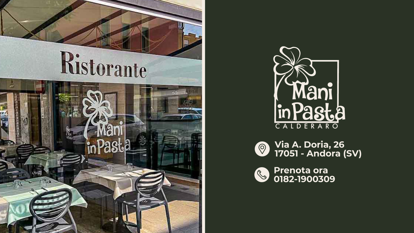 Mani in Pasta Ristorante | Marina di Andora