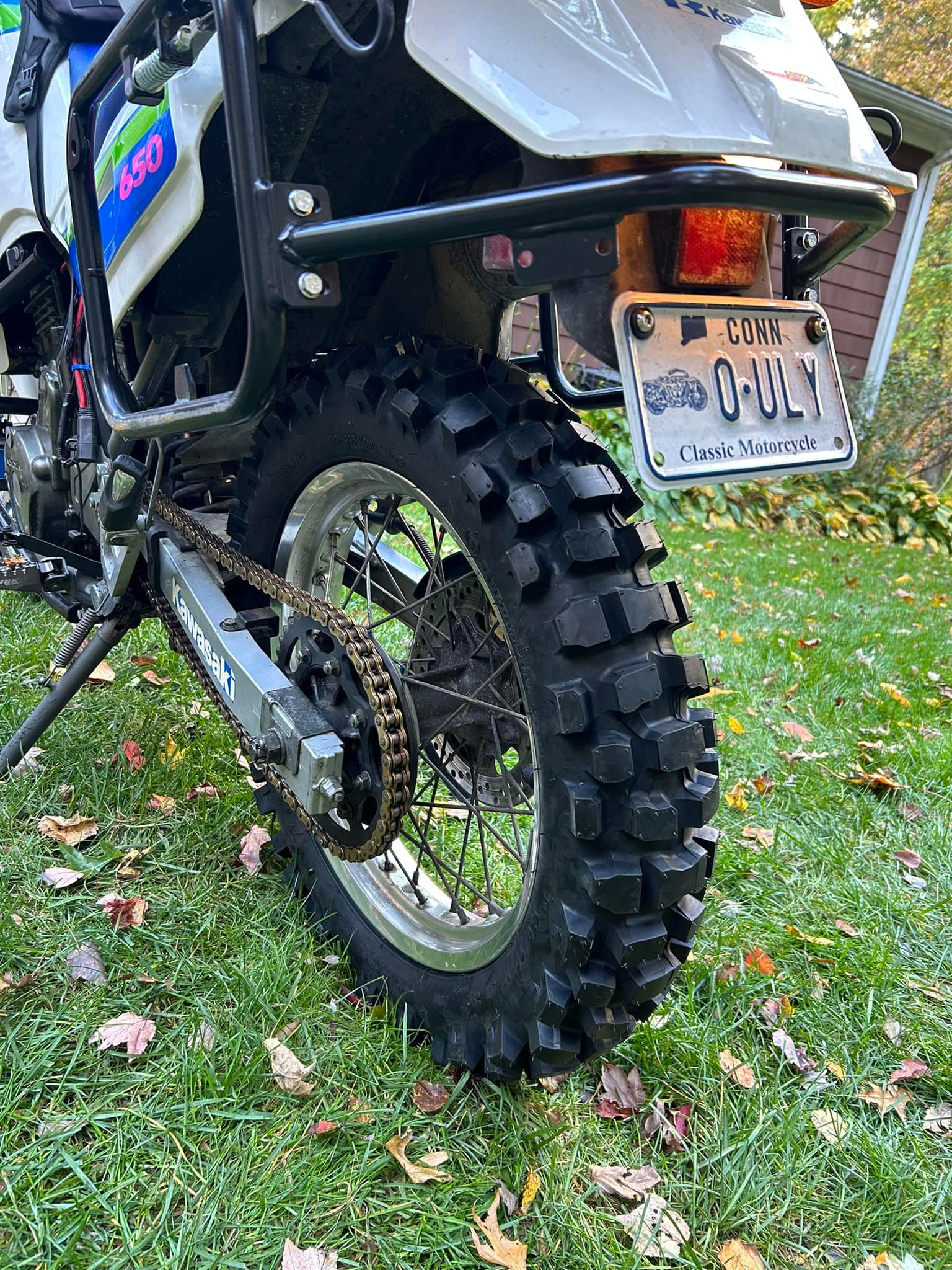 Tusk Dsport Adventure Tire – 130/90x17 (68R) Tube Type For Dual Sport Bikes