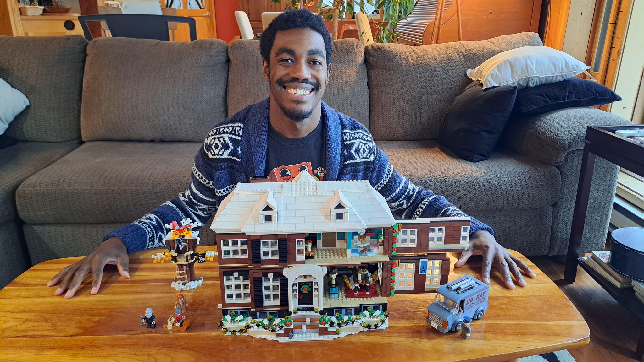 Istruzioni PDF Per Garage Aggiunta Alla Casa Home Alone (compatibile LEGO) - Brickfan