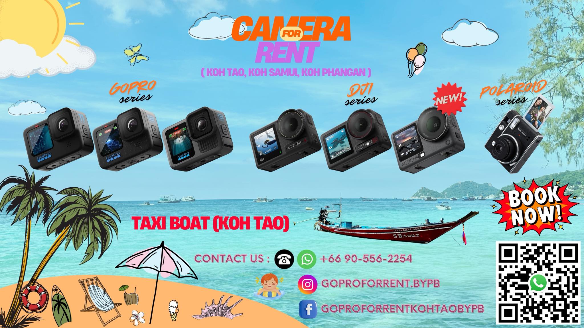 GoPro for rent koh tao by PB เช่าโกโปรเกาะเต่า | Ko Phangan