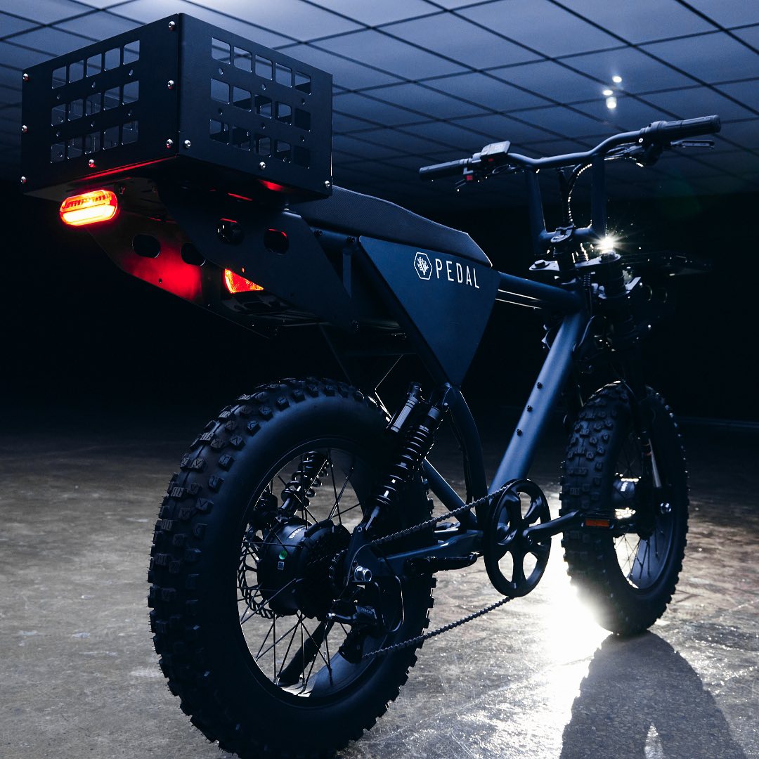 PEDAL Electric - The [ CG ] Rear Rack System incorporates...