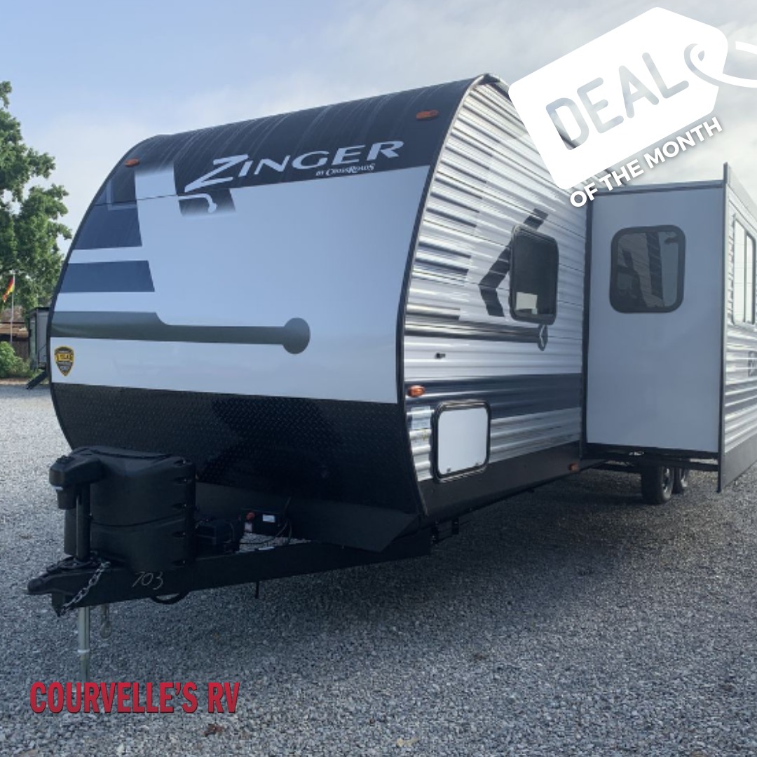 Courvelle's RV - The 2022 CrossRoads Zinger features...