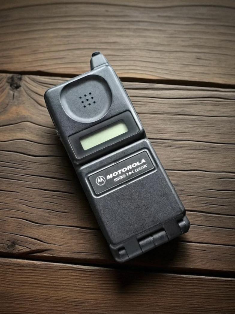 The Motorola StarTAC (1996) was not 