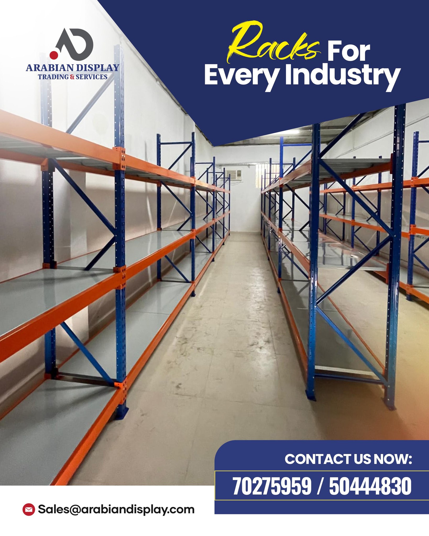Arabian - Racks Built for Your Business. Customized to your exact needs ...
