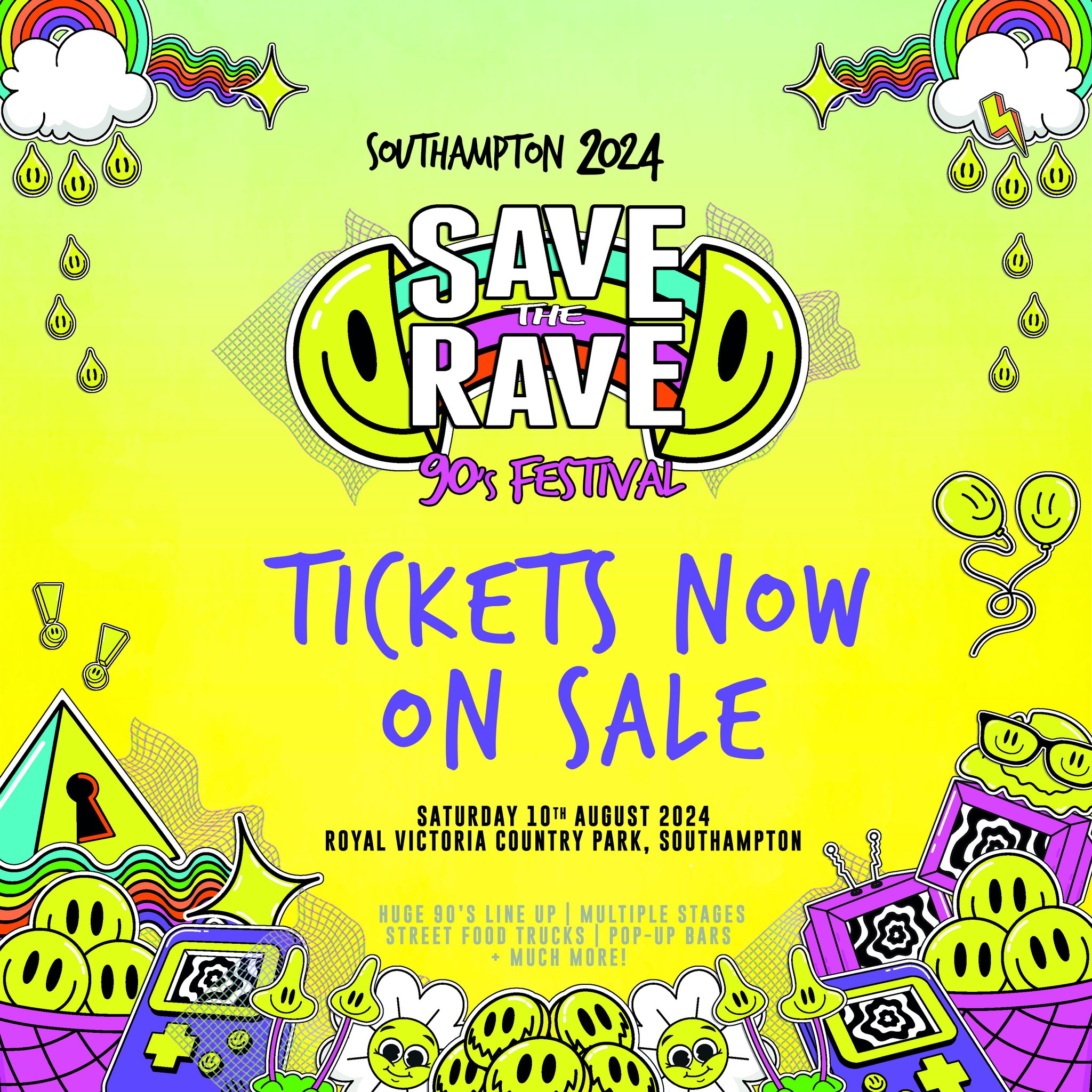 Save The Rave - The UK’s BIGGEST outdoor 90s festival is... | Facebook