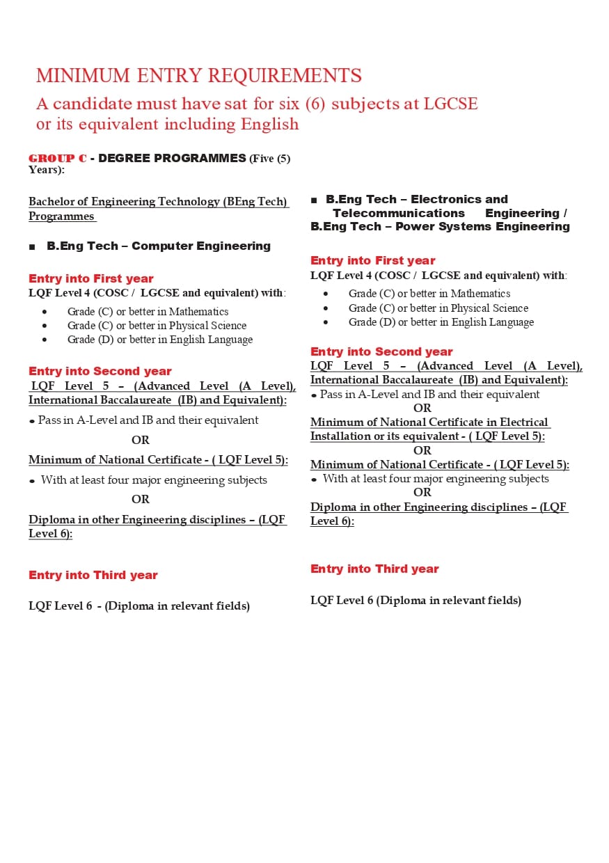 2024/2025 Prospectus - Lerotholi Polytechnic | Facebook
