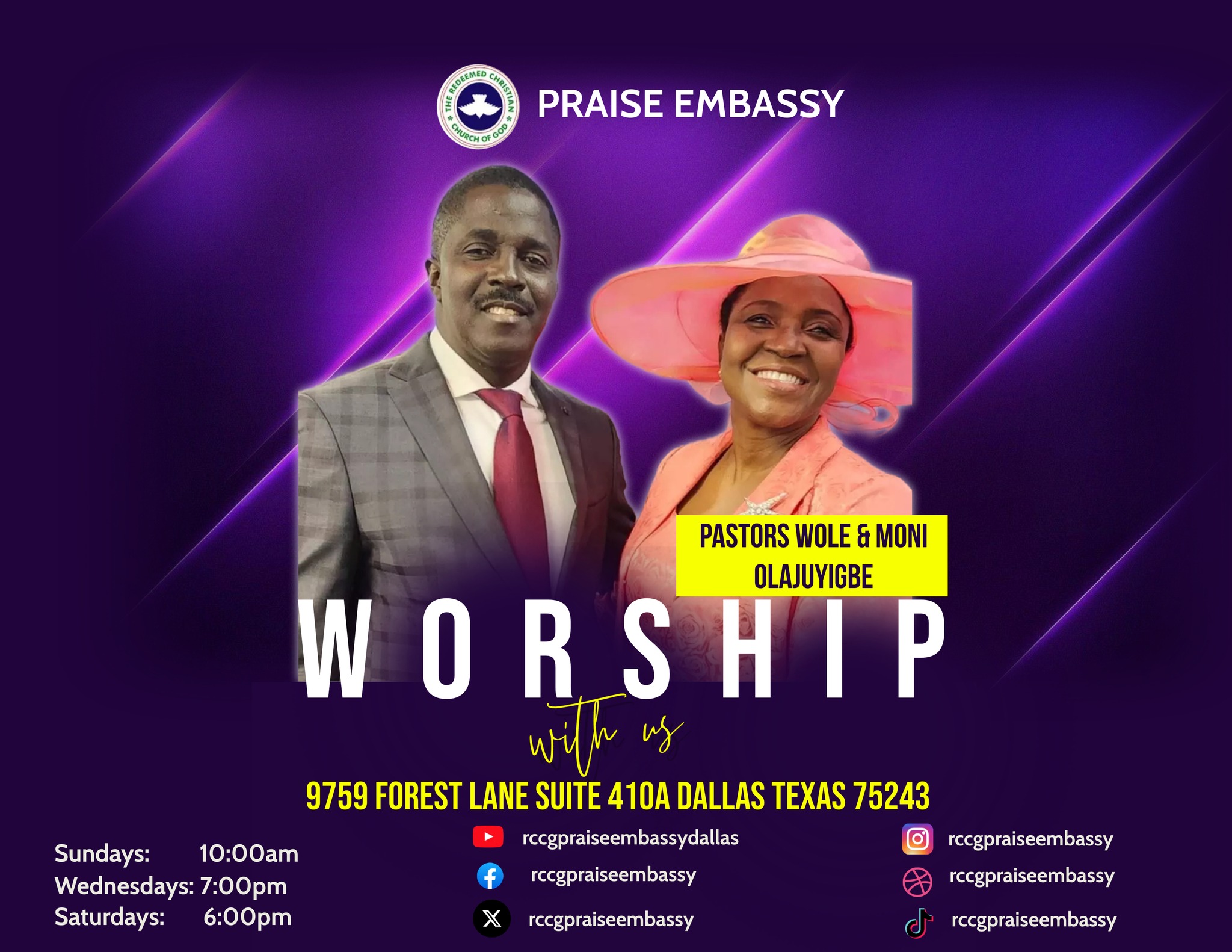RCCG Praise Embassy | Dallas TX