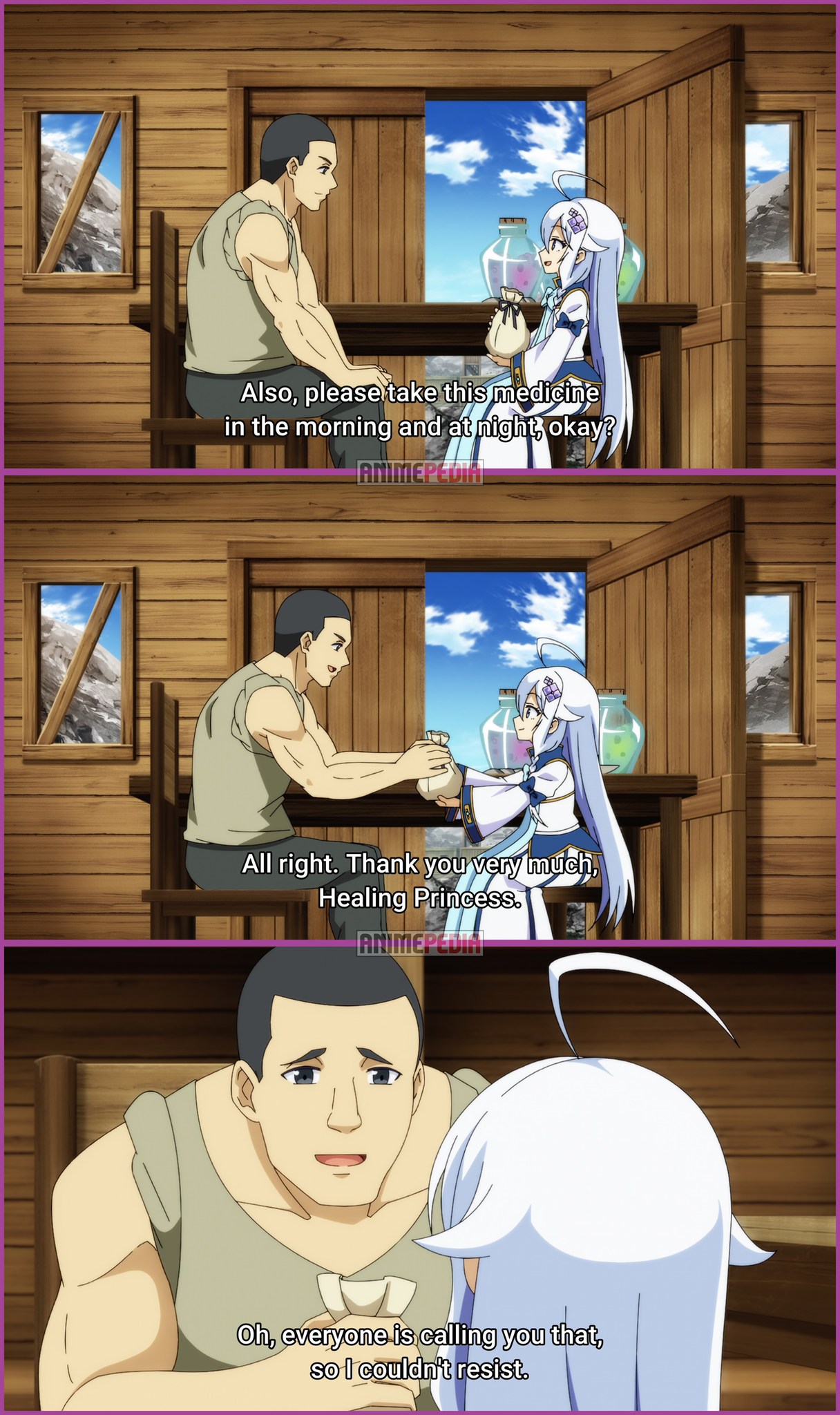 AnimePedia - Healing Princess Anime: • Dad is a Hero, Mom is a Spirit ...