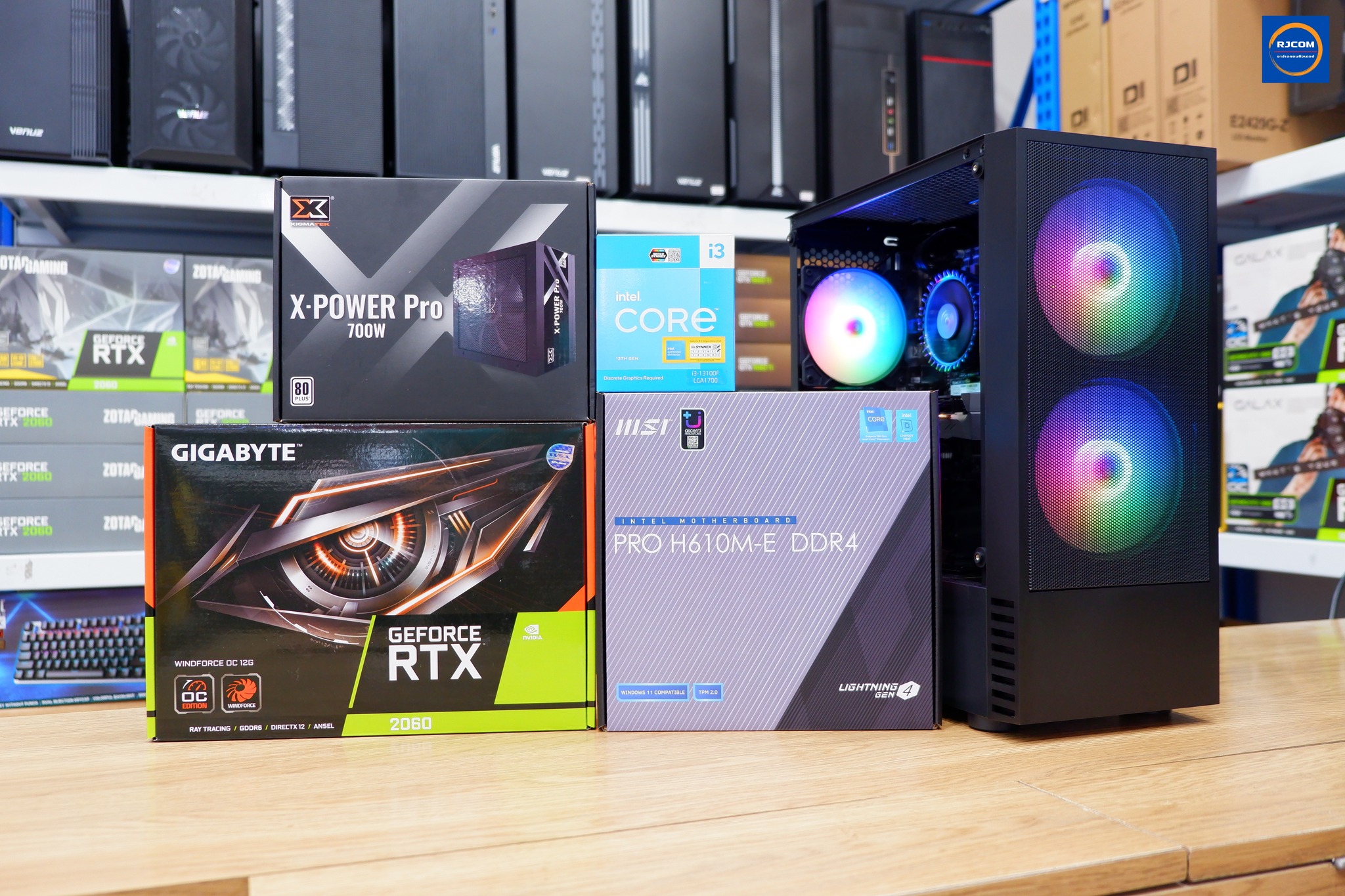 PC Set. i3-13100F, RTX2060... - RJ.Computer-อาร์เจคอมพิวเตอร์ | Facebook