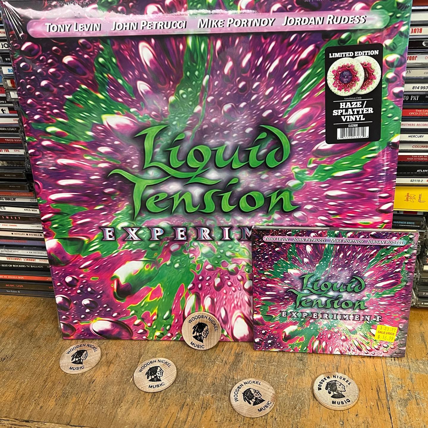 Liquid Tension Experiment Live 2008 boxset. Features Live in LA on