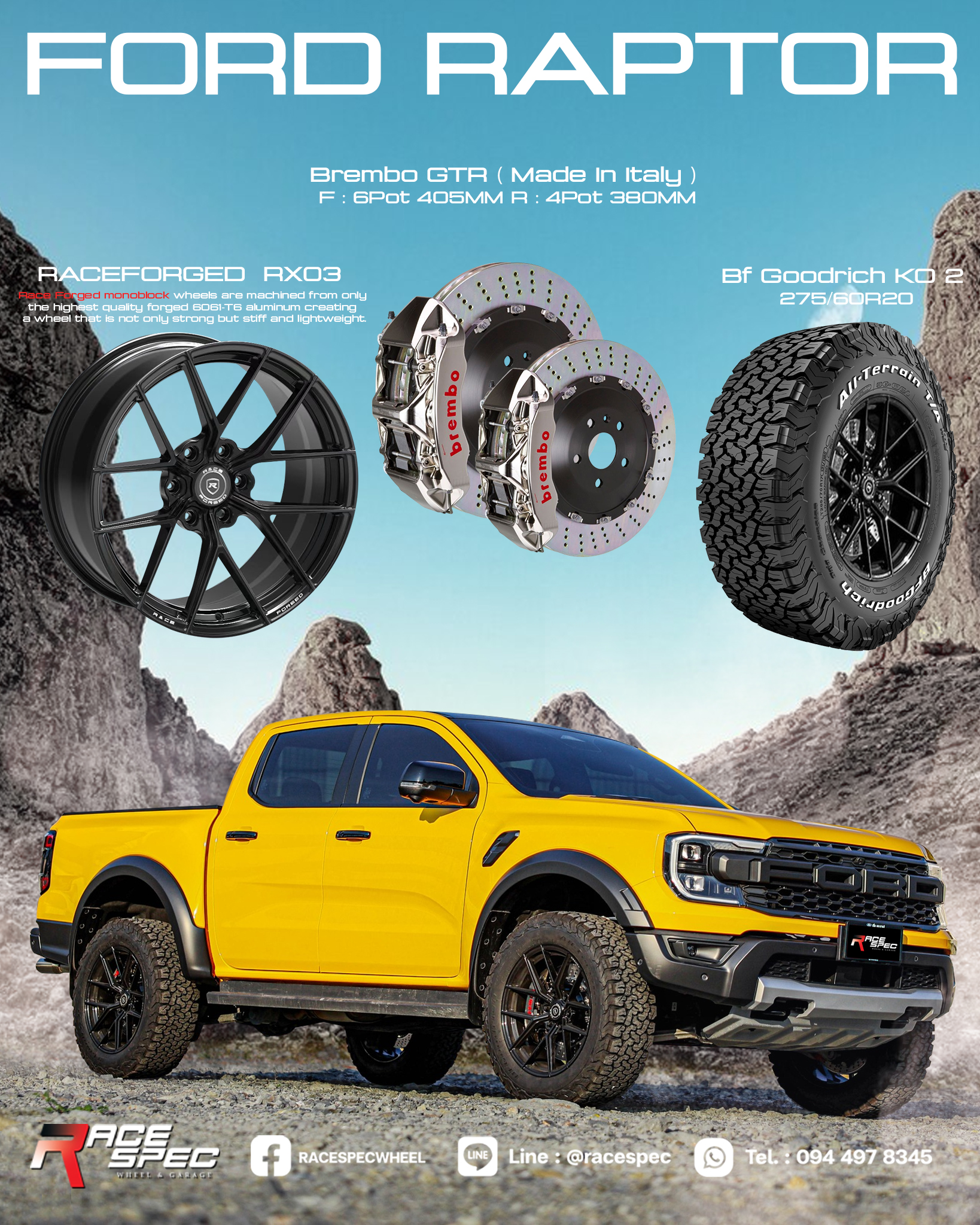 แนวทางการแต่ง Ford Raptor Next-Gen สเต็ป 1ล้าน!! สุดจัด - ล้อ ...