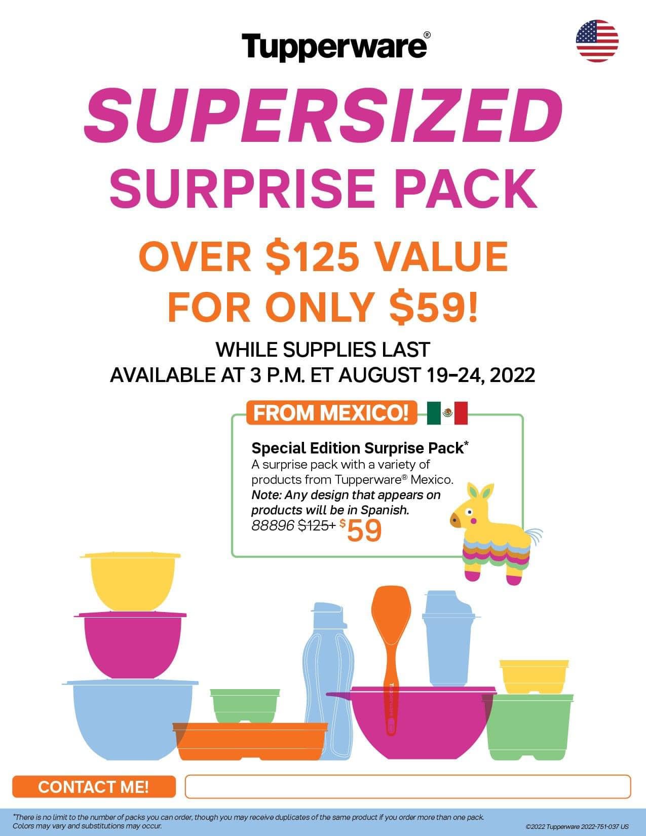 Tupperware with Cindy - Independent Consultant - 💥💥THREE DAY SALE ...