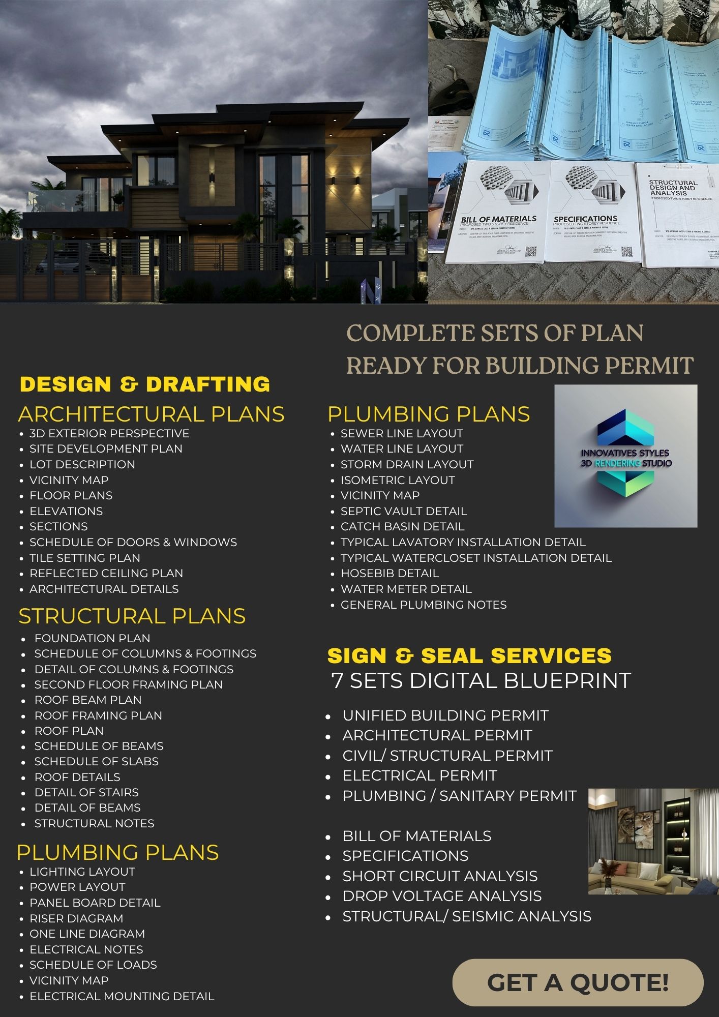 Innovative Styles 3D Architectural Rendering Studio