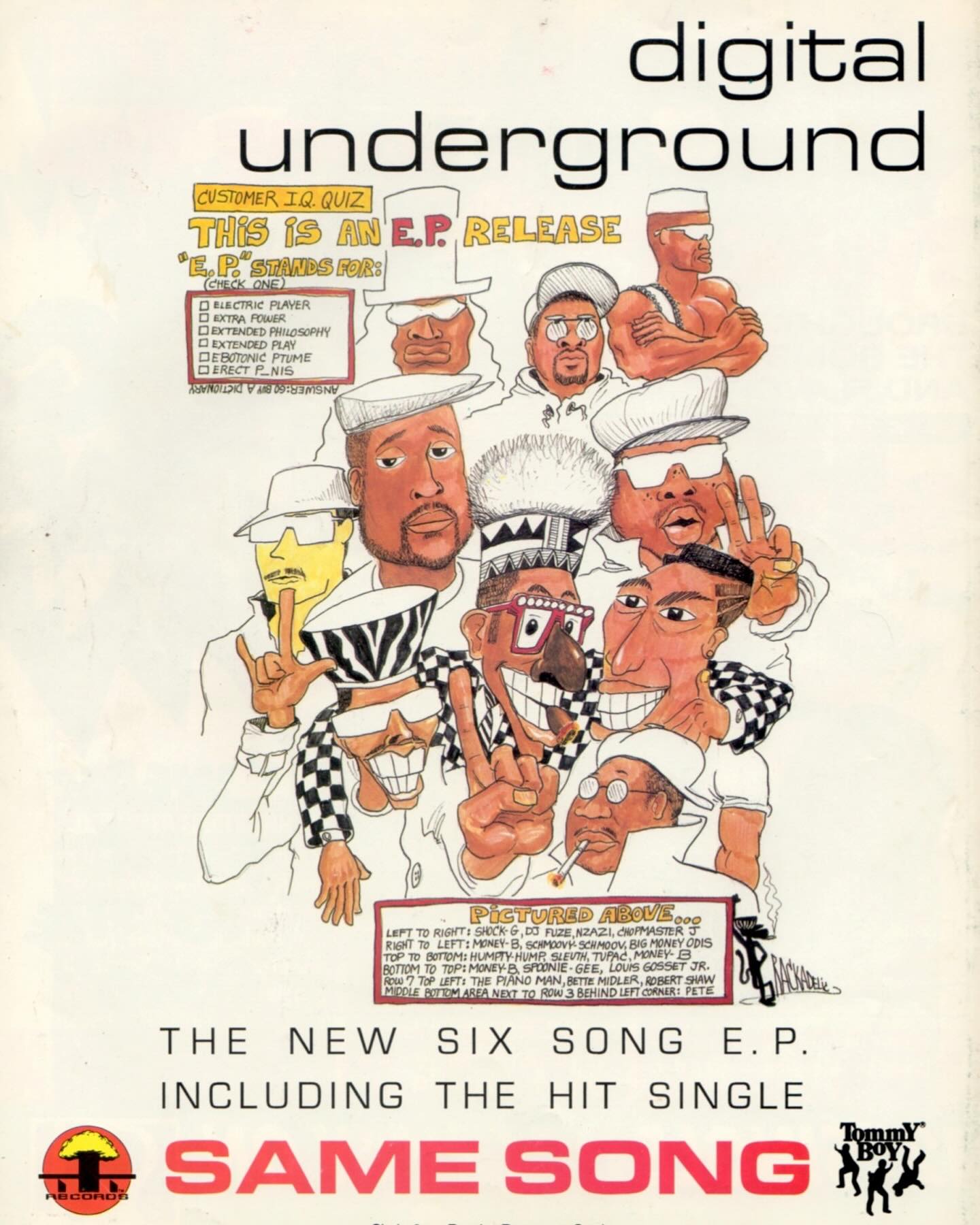 Digital Underground EP release and classic hip hop