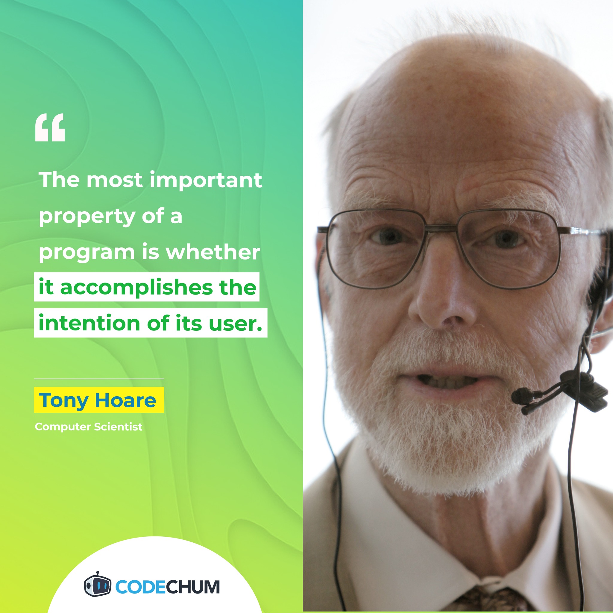 CodeChum - The most important property of a program is...