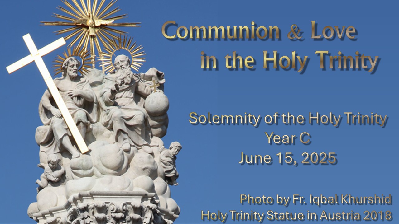 Medicine - SOLEMNITY OF THE HOLY TRINITY -YEAR C JUNE 15, 2025 HOLY ...
