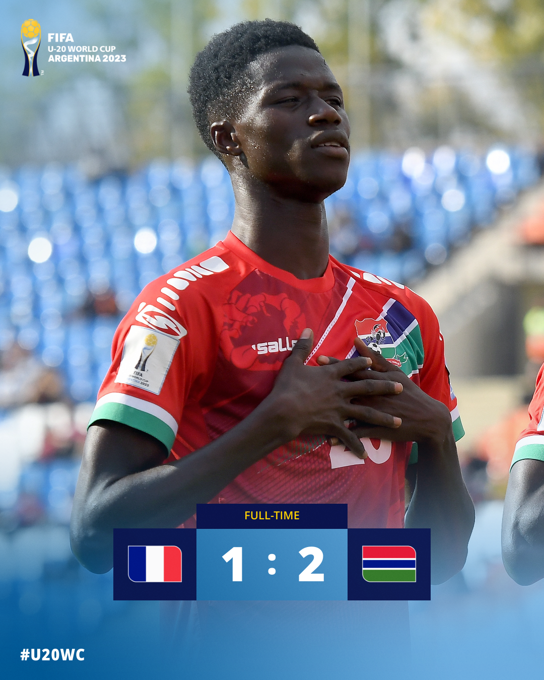 FIFA World Cup - The Gambia claim a big win over France! 👏... | Facebook