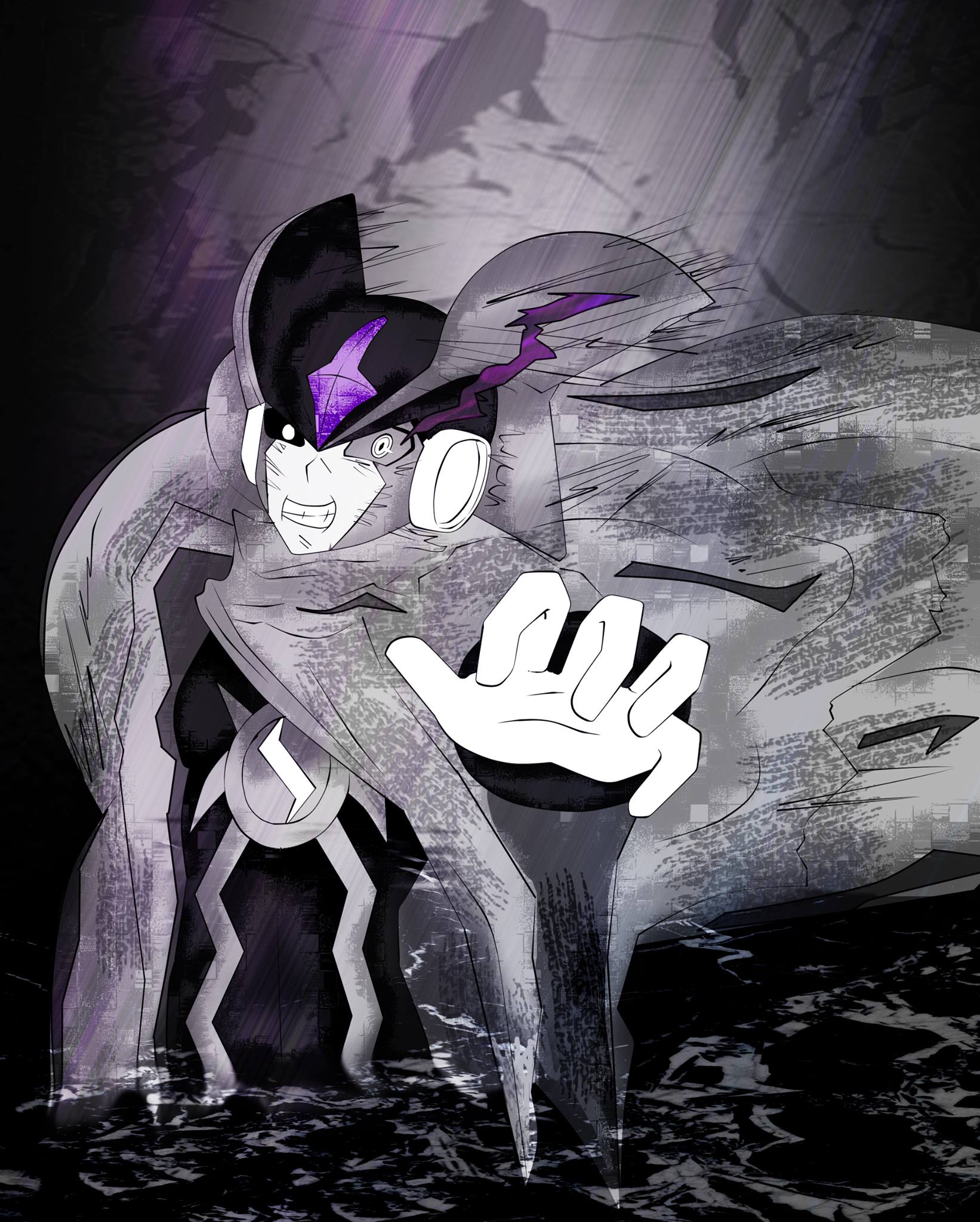 HyperLl - El gfe me reto a dibujar un Net navi a punta de... | Facebook