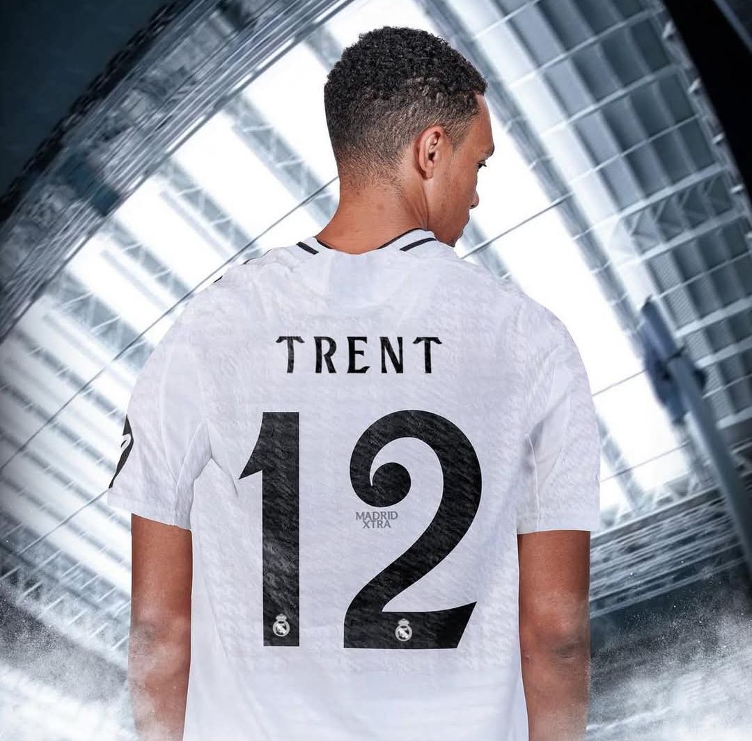 Alexander-Arnold 66 ➡️ 𝐓𝐫𝐞𝐧𝐭 𝟏𝟐 A new squad number, a new