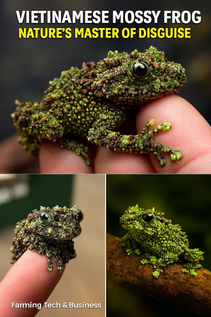 Farming - 🔥 Meet the VIETNAMESE MOSSY FROG — Nature’s Master of ...