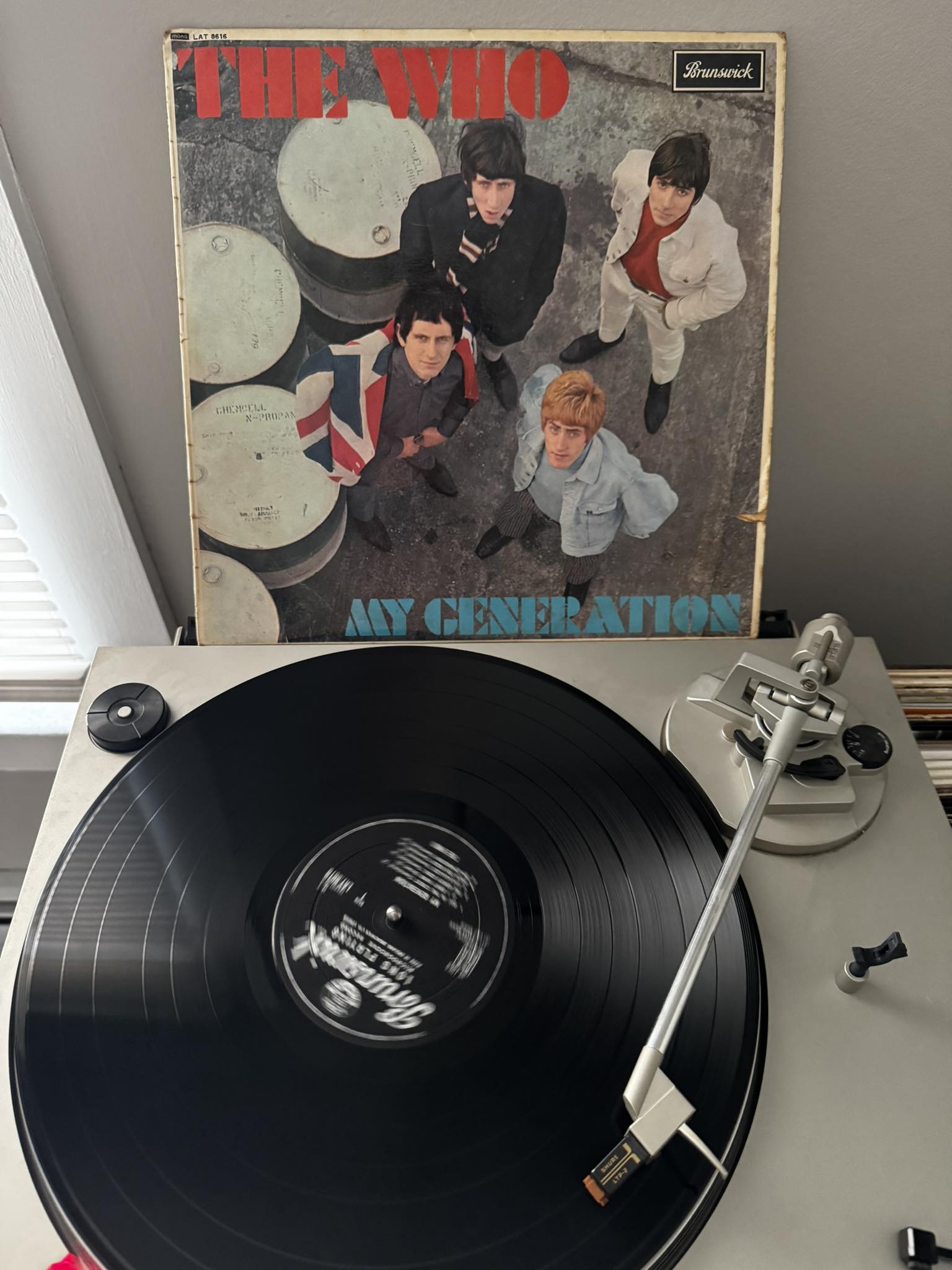 The Who-My Generation, 1980, Virgin Records Mono Reissue.