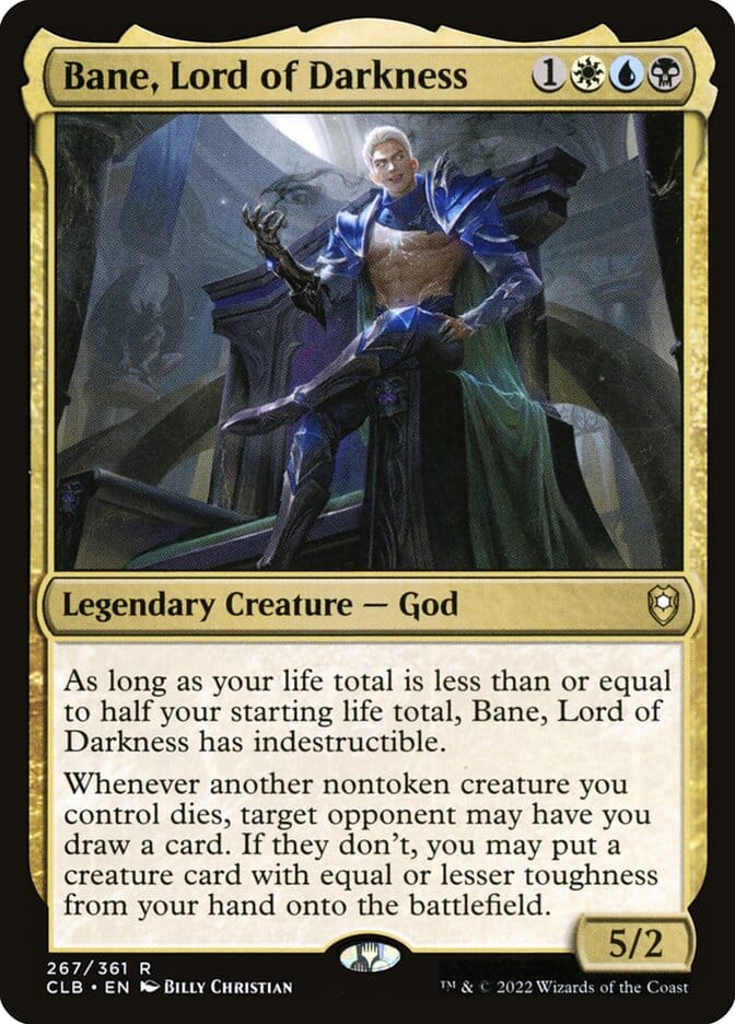 mtg necromancer commander deck Magic: The Gathering Starter – Grave Danger (Blue-Black) | Ready-to-Play Deck for Beginners and Fans | Ages 13+ you may return target Vampire or Wizard creature card from your graveyard to the battlefield. Sauron, the Necromancer | The