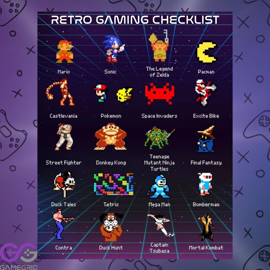 GameGrid - 🎮 Sometimes you’ve gotta go old school! 🎮 In a world of next ...