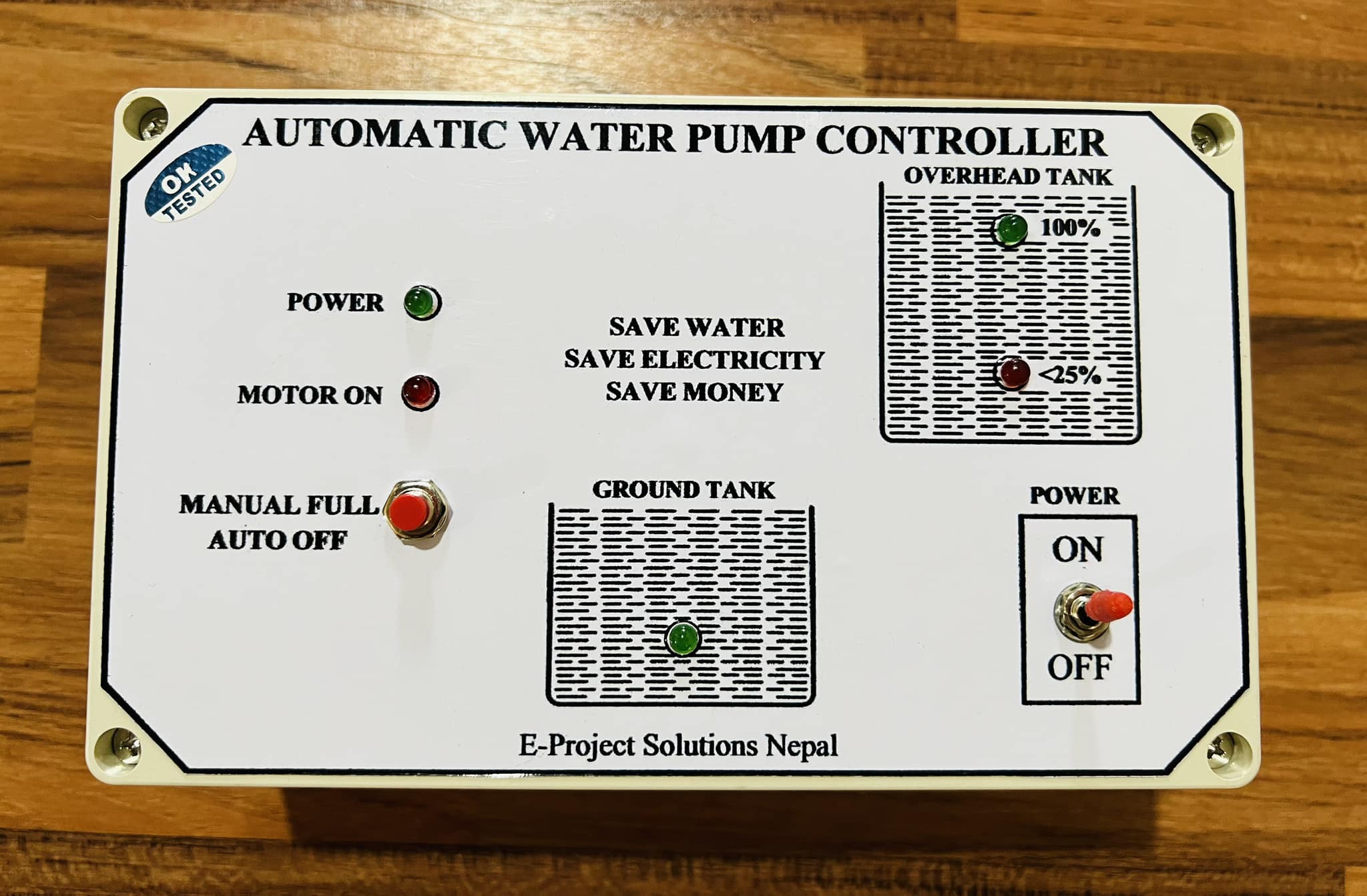 Automatic Water Pump Controller | Kathmandu