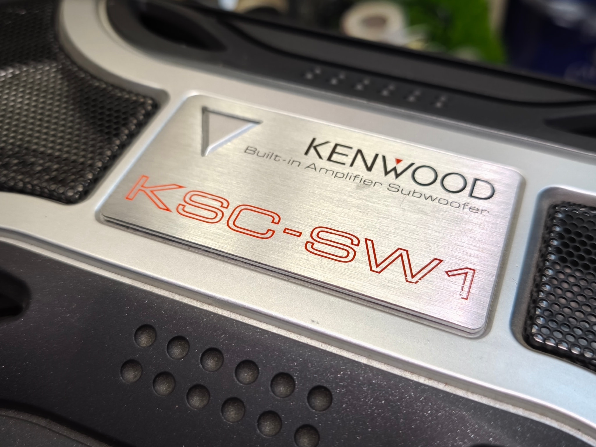 SOLD) Kenwood KSC-SW1 powered subwoofer japan surplus tested