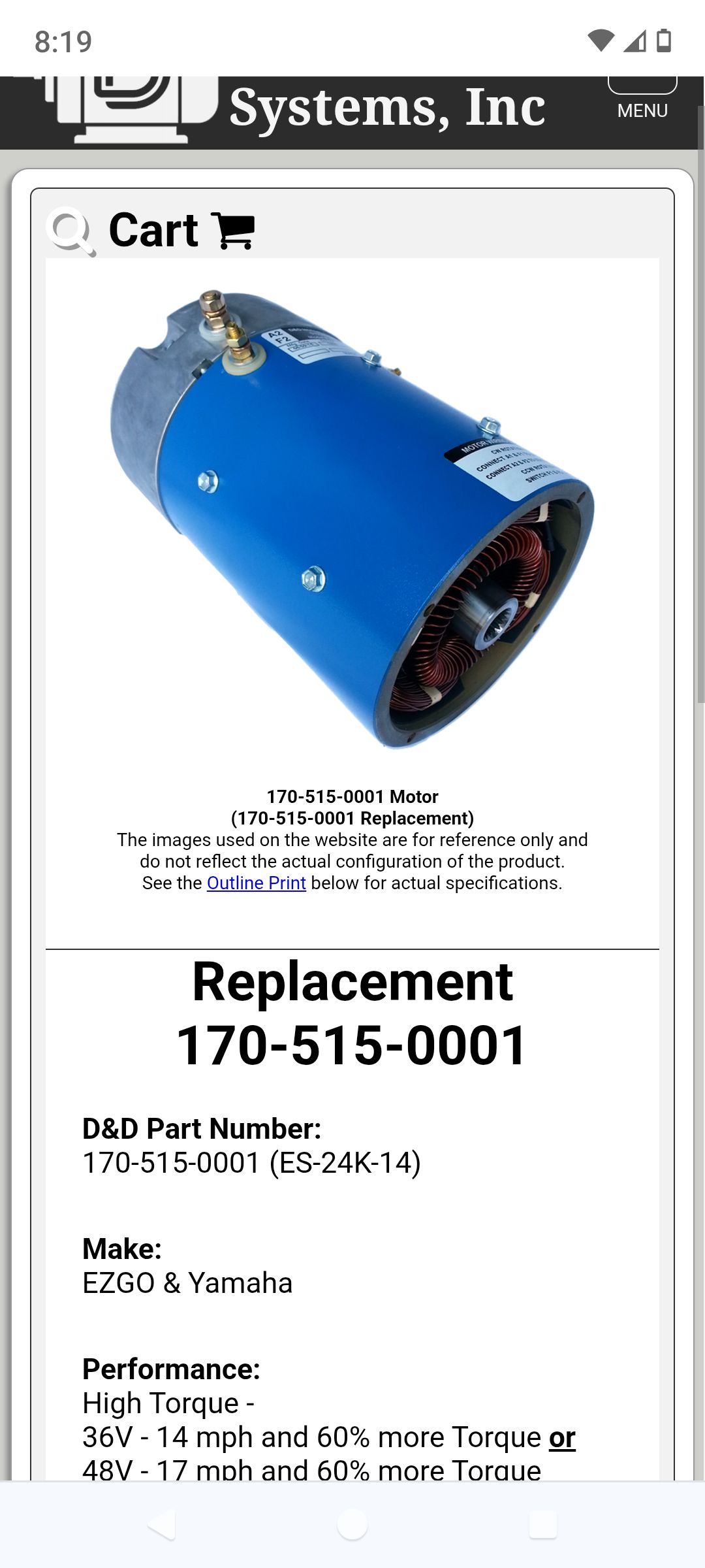 What rpm setting should I use for my Alltrax 500 amp controller